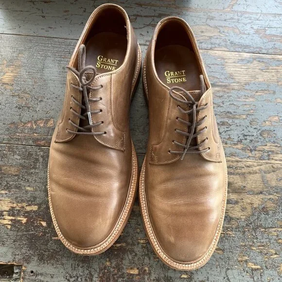 Grant Stone Shoes Grant Stone Shoes Plain Toe Dune Chromexecel